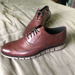 Cole Haan ZeroG Leather Wingtip Never Worn sz 11.5